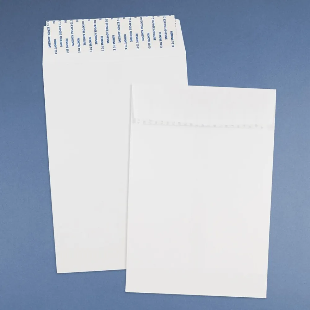 Sale JAM Paper ® 6 x 9 Open End Catalog Envelopes with Peel and Seal Closure, White, 50/Pack (356828777B)