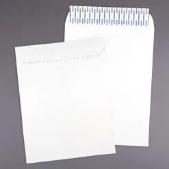 New JAM Paper ® 9 x 12 Open End Catalog Envelopes with Peel and Seal Closure, White, Bulk 250/Box (356828780D)