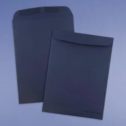 Hot JAM Paper 9 x 12 Open End Catalog Envelopes, Navy Blue, 25/Pack (51287431)