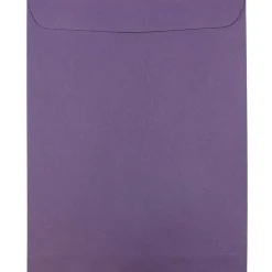 Outlet JAM Paper 10 x 13 Open End Catalog Envelopes, Dark Purple, 100/Pack (1287032f)