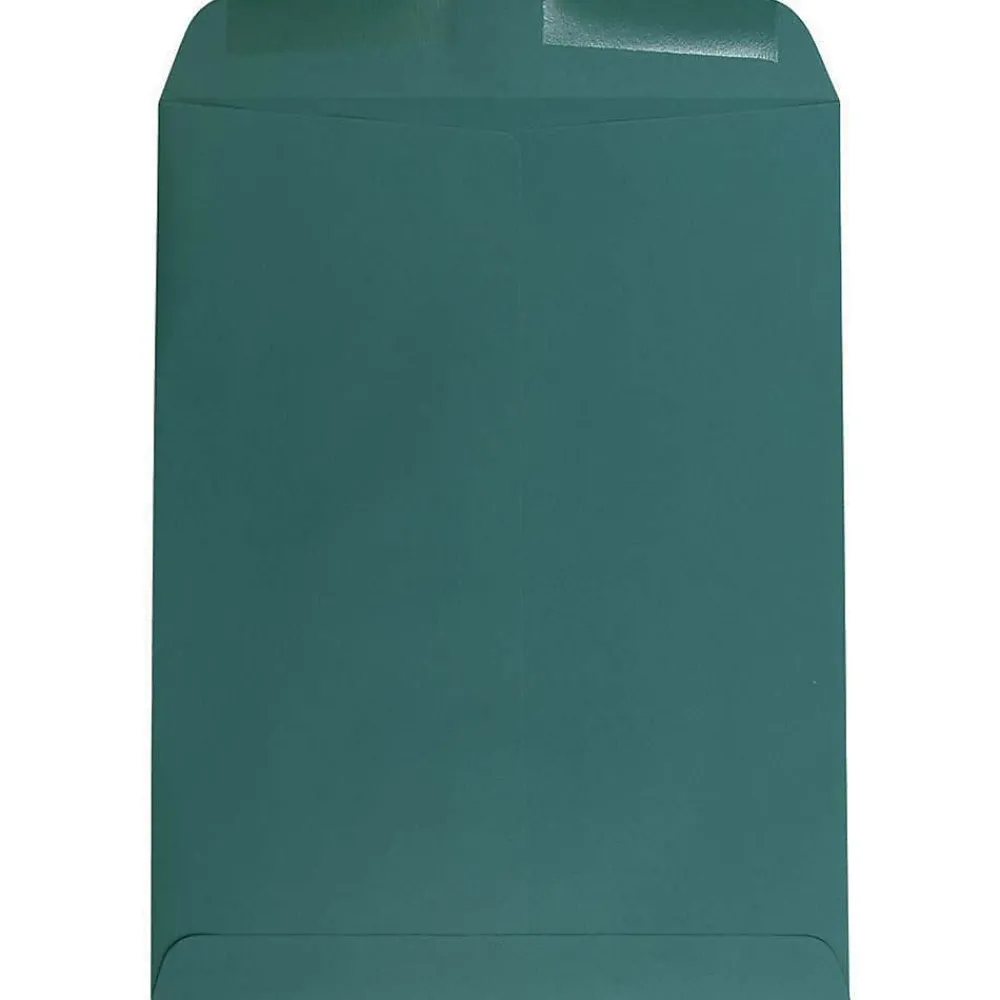 Best JAM Paper 10 x 13 Open End Catalog Envelopes, Teal, 25/Pack (31287545)
