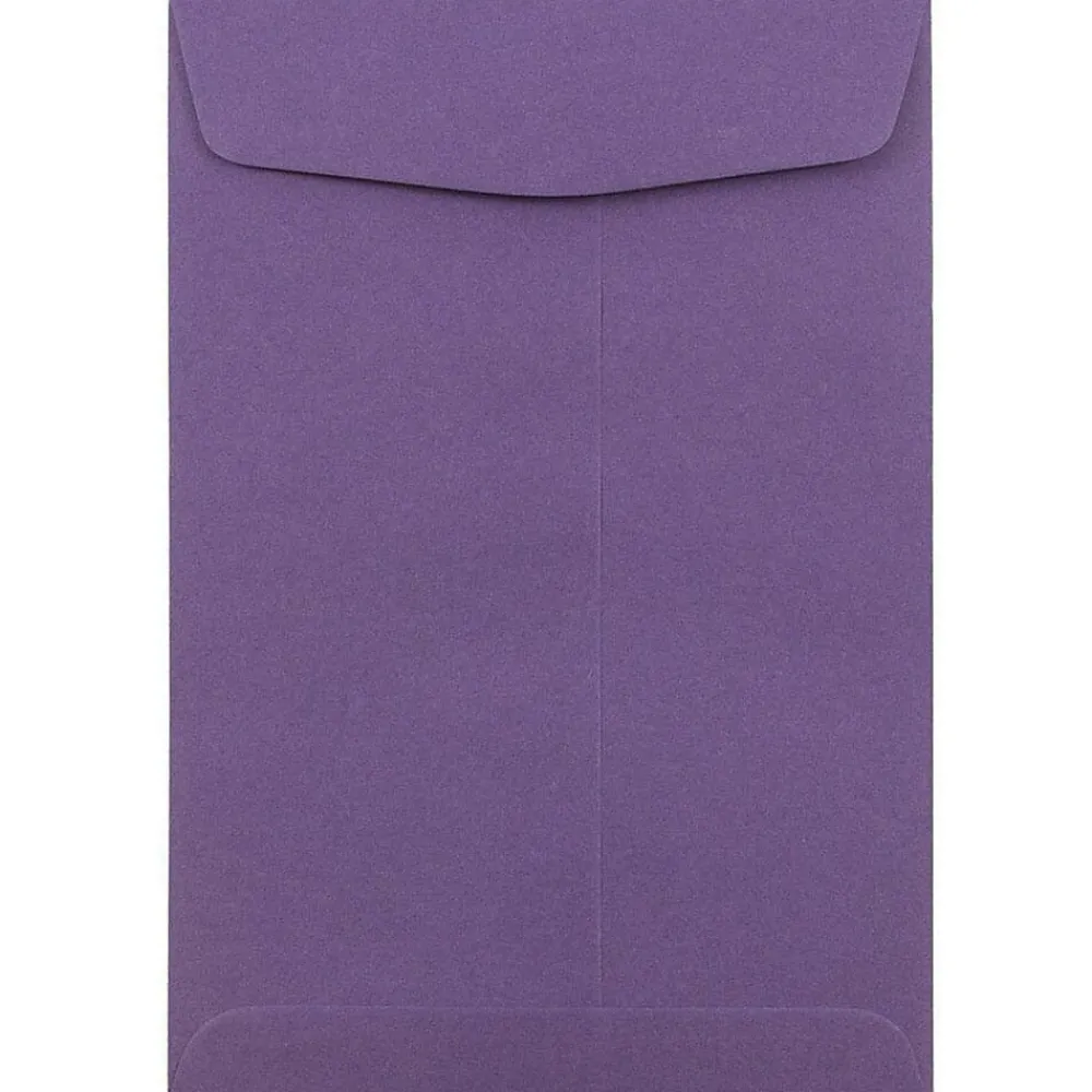 Discount JAM Paper 6" x 9" Open End Catalog Envelopes, Dark Purple, 10/Pack (1287033D)