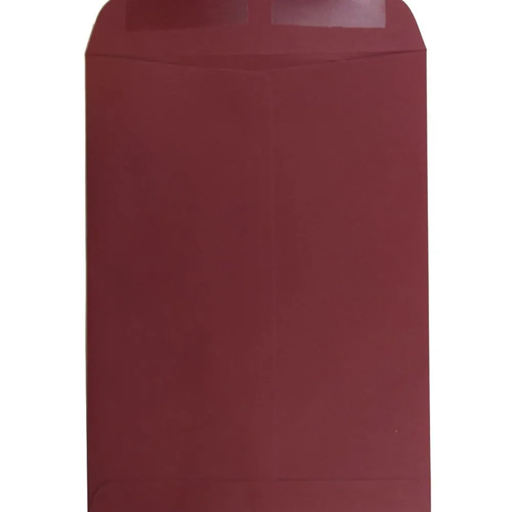 Clearance JAM Paper 9" x 12" Open End Catalog Envelopes, Dark Red, 10/Pack (31287532B)