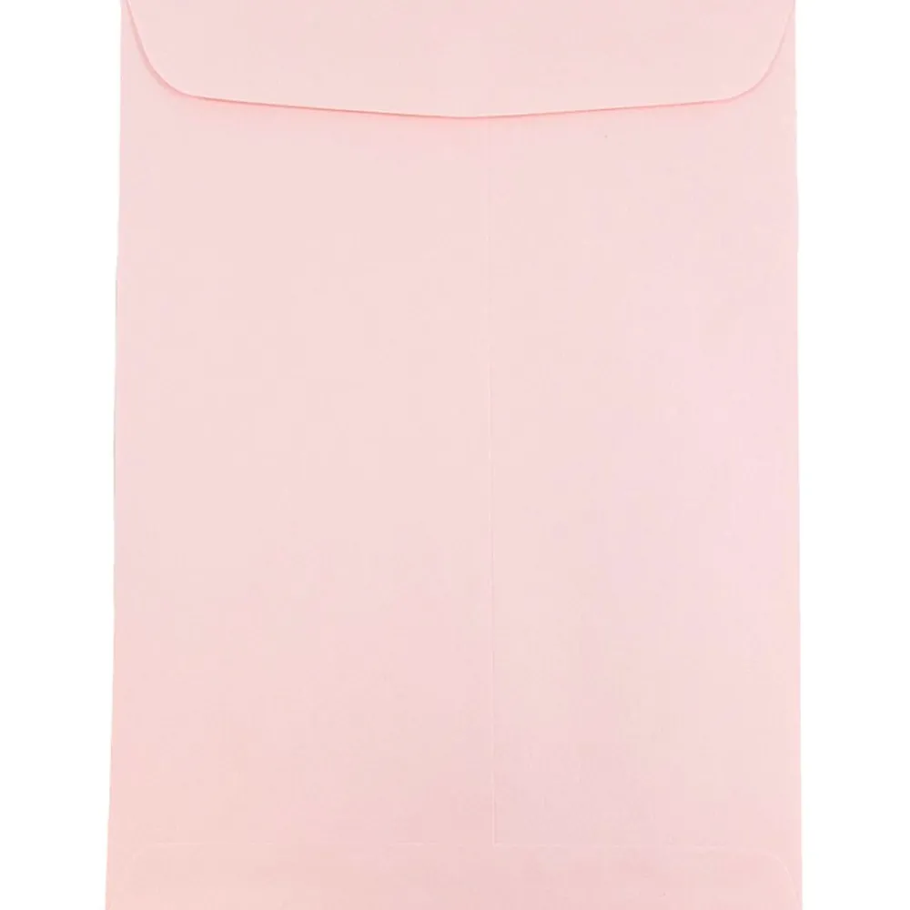 Outlet JAM Paper 6" x 9" Open End Catalog Envelopes, Baby Pink, 10/Pack (51285797B)
