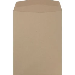 JAM Paper 10" x 13" Open End Catalog Envelopes, Brown Kraft Paper Bag, 10/Pack (6315603B)