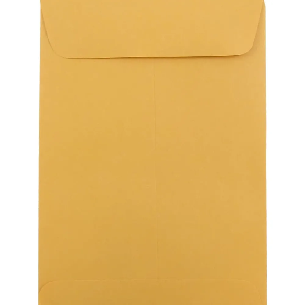 Discount JAM Paper 5.5 x 7.5 Open End Kraft Catalog Envelopes, Brown Kraft Manila, 50/Pack (4101i)