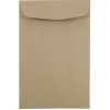 JAM Paper 6 x 9 Open End Kraft Catalog Envelopes, Brown Kraft Paper Bag, 50/Pack (51286524i)