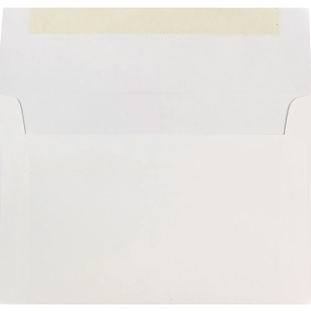 Best JAM Paper A8 Invitation Envelopes, 5.5 x 8.125, White, 50/Pack (4023981I)