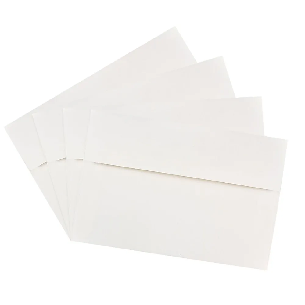 Best JAM Paper A8 Invitation Envelopes, 5.5 x 8.125, White, 50/Pack (4023981I)