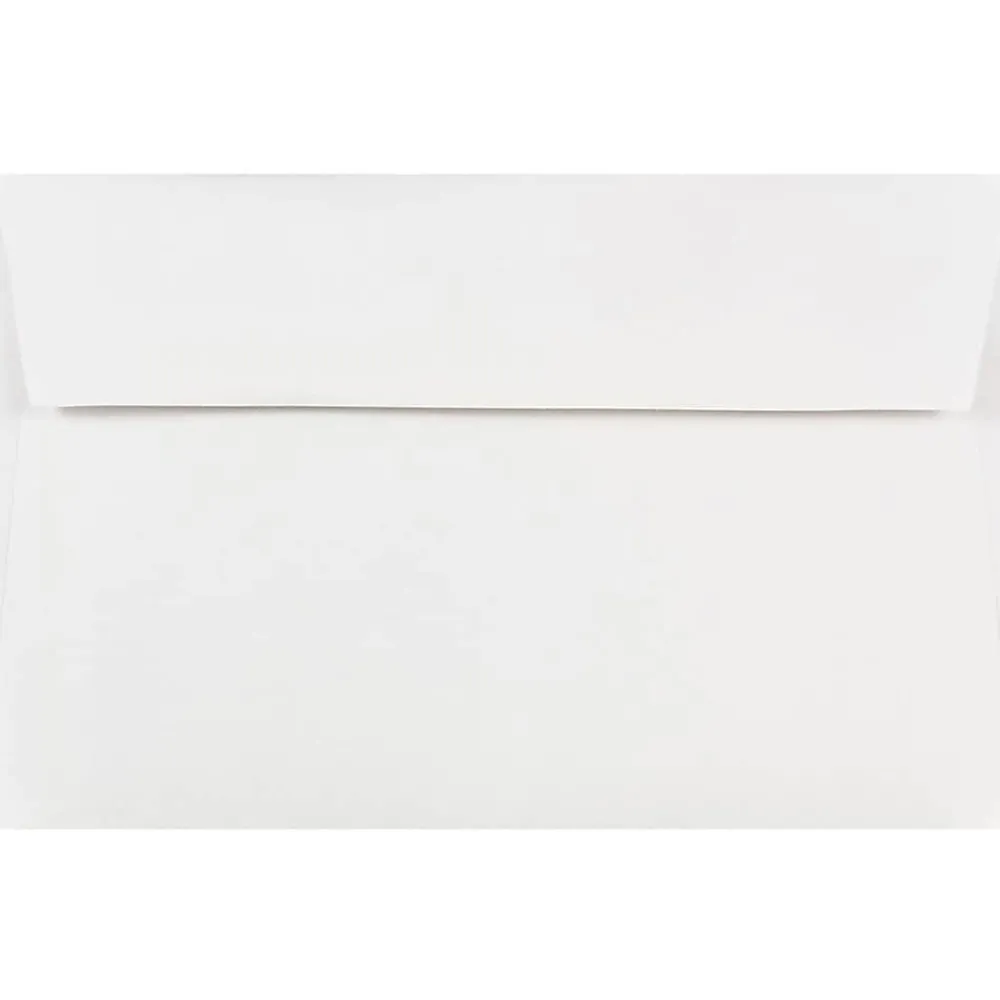 Clearance JAM Paper A9 Invitation Envelopes, 5.75 x 8.75, White, Bulk 250/Box (4023213H)