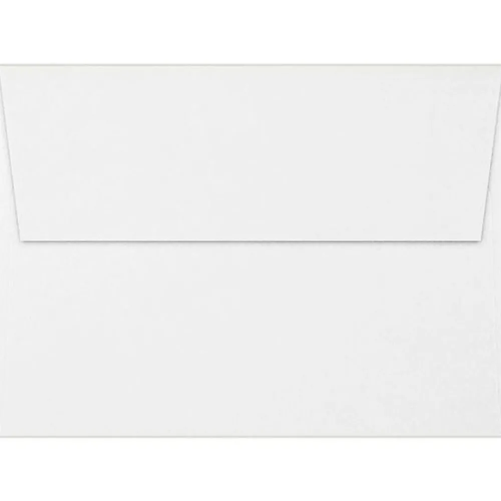 Clearance JAM Paper A7 Self Seal Invitation Envelopes, 5 1/4" x 7 1/4", Bright White, 25/Pack (FE4580-05-25)