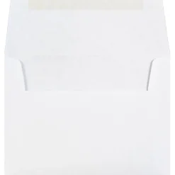 Sale JAM Paper 4Bar A1 Invitation Envelopes, 3.625 x 5.125, White, 50/Pack (47385H)