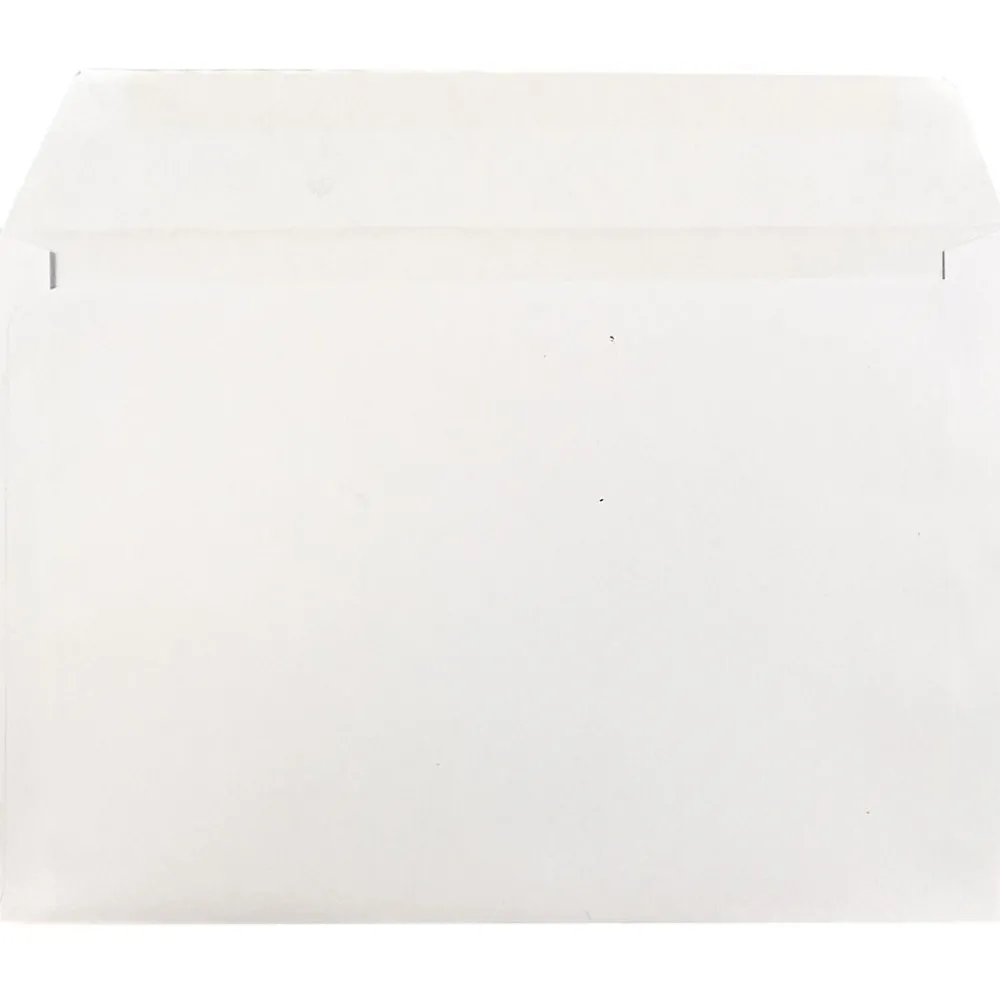 Online JAM Paper Booklet Envelope 6 1/2" x 9 1/2", White, 100/Pack (4241d)