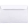 Hot JAM Paper Booklet Envelope, 6" x 9", White, 25/Pack (4238)