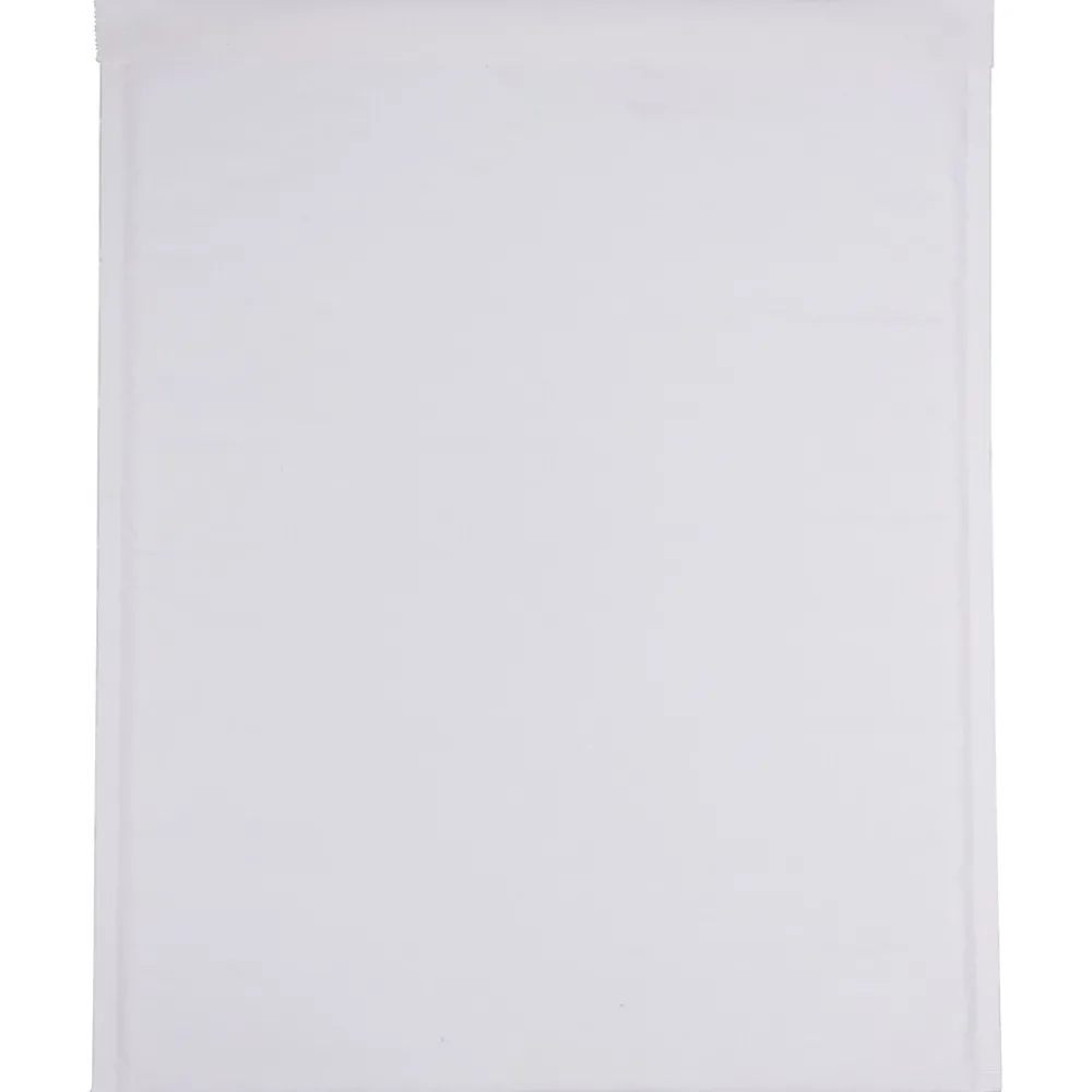 JAM Paper Bubble Lite Padded Mailers, Size 7, 14 1/4 x 18 1/2, White Kraft, 25/Pack (94606H)