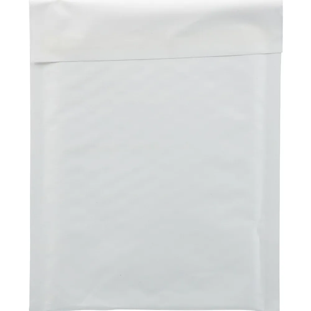 Clearance JAM Paper Bubble Lite Padded Mailers, Size #0, 6" x 8 1/2", White Kraft, 25/Pack (2812719)