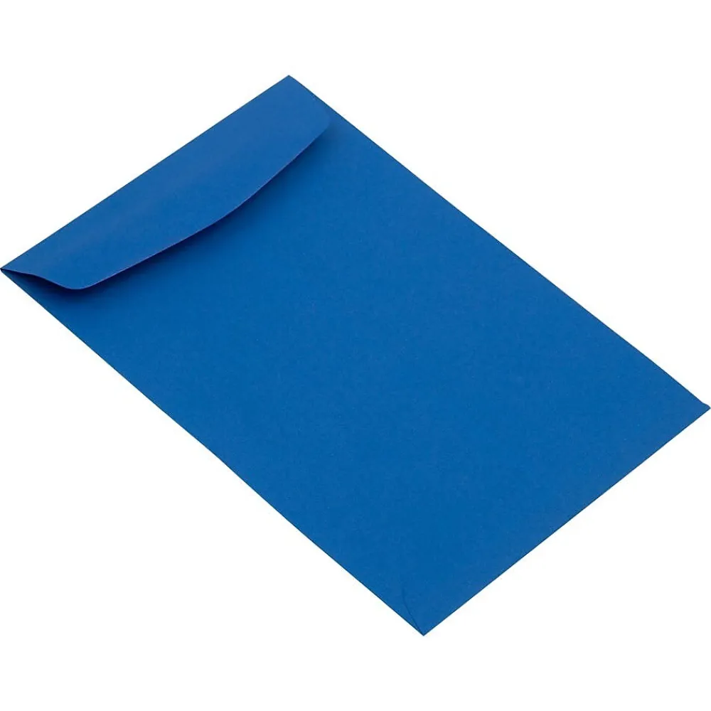 New JAM Paper Catalog Envelope 6" x 9", Presidential Blue, 50/Pack (363913003FI)