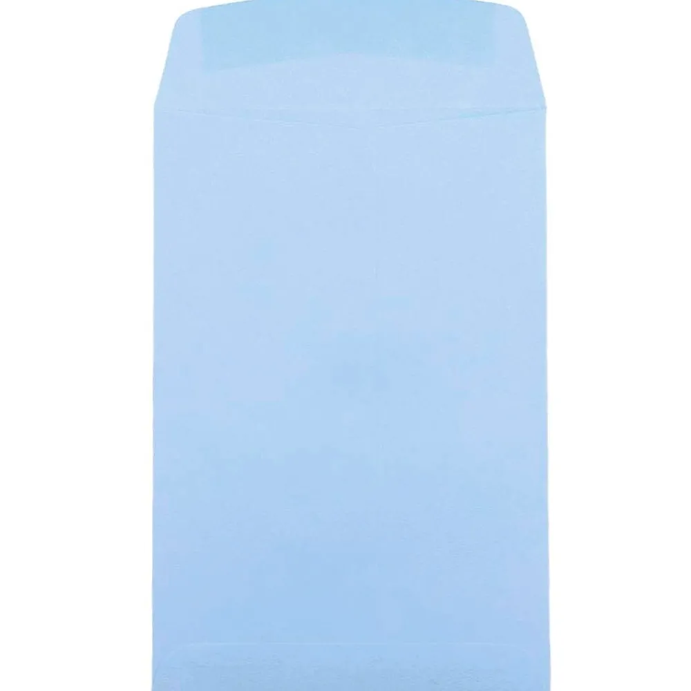 Sale JAM Paper Catalog Envelope 6" x 9", Pastel Baby Blue, 50/Pack (1285578I)