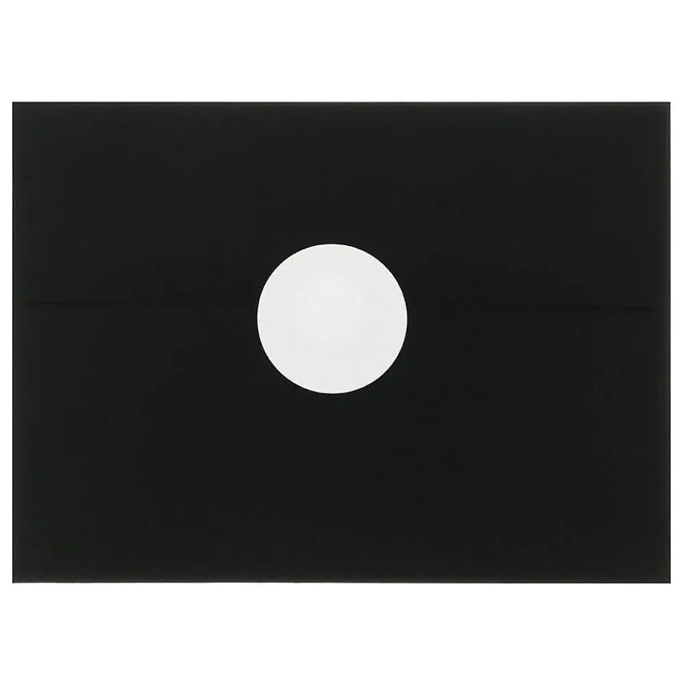 Labels|JAM Paper Circle Round Label Sticker Seals, 1.66" Dia., White, 120/Pack (3147612193)