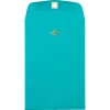 New JAM Paper Clasp Catalog Envelope 6" x 9", Sea Blue, 25/Pack (900807461F)