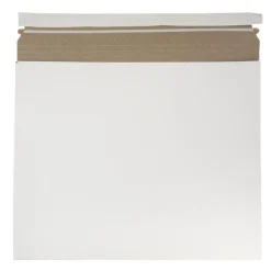New JAM Paper ® Expandable Photo Mailer Envelopes with Self-Adhesive Closure, 15 x 12.5 x 1, White, 6 Rigid Mailers/Pack (38906707B)