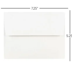 Sale JAM Paper Gummed A7 Invitation Envelopes, 7 1/4