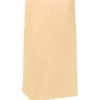 Lunch Totes & Water Bottles|JAM Paper Kraft Lunch Bags, Small, 4.25" x 8" x 2.25", Ivory Kraft, Bulk 500 Bags/Box (690KRIVB)