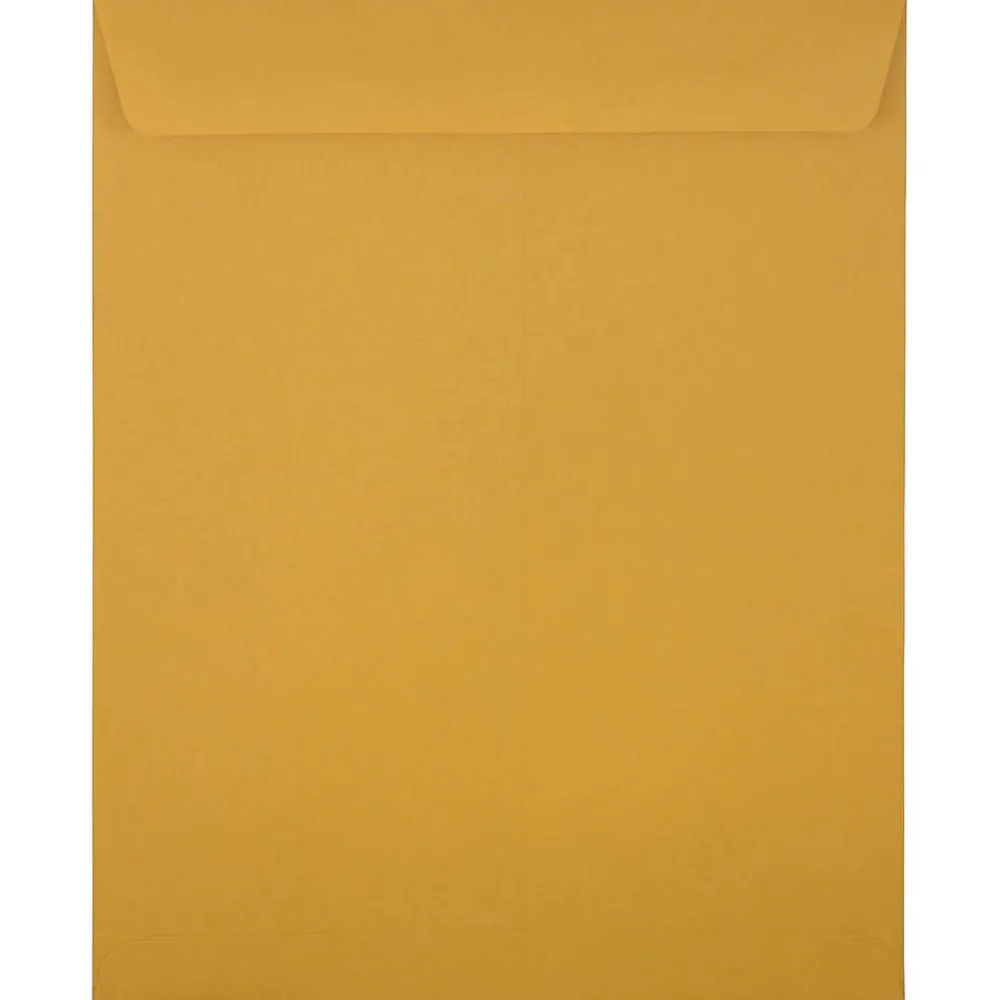 Sale JAM Paper Kraft Open End Catalog Envelope, 11 1/2" x 14 1/2", Brown, 50/Pack (313011452I)