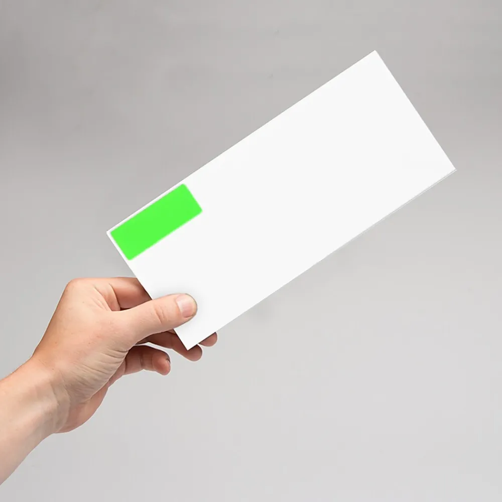 Sale JAM Paper Laser/Inkjet Address Labels, 1" x 2 5/8", , 30 Labels/Sheet, 4 Sheets/Pack (3543284) Neon Green