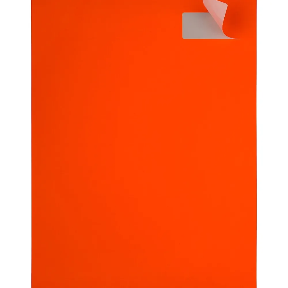 Clearance JAM Paper Laser/Inkjet Address Labels, 1" x 2 5/8", , 30 Labels/Sheet, 4 Sheets/Pack (354328230) Neon Red