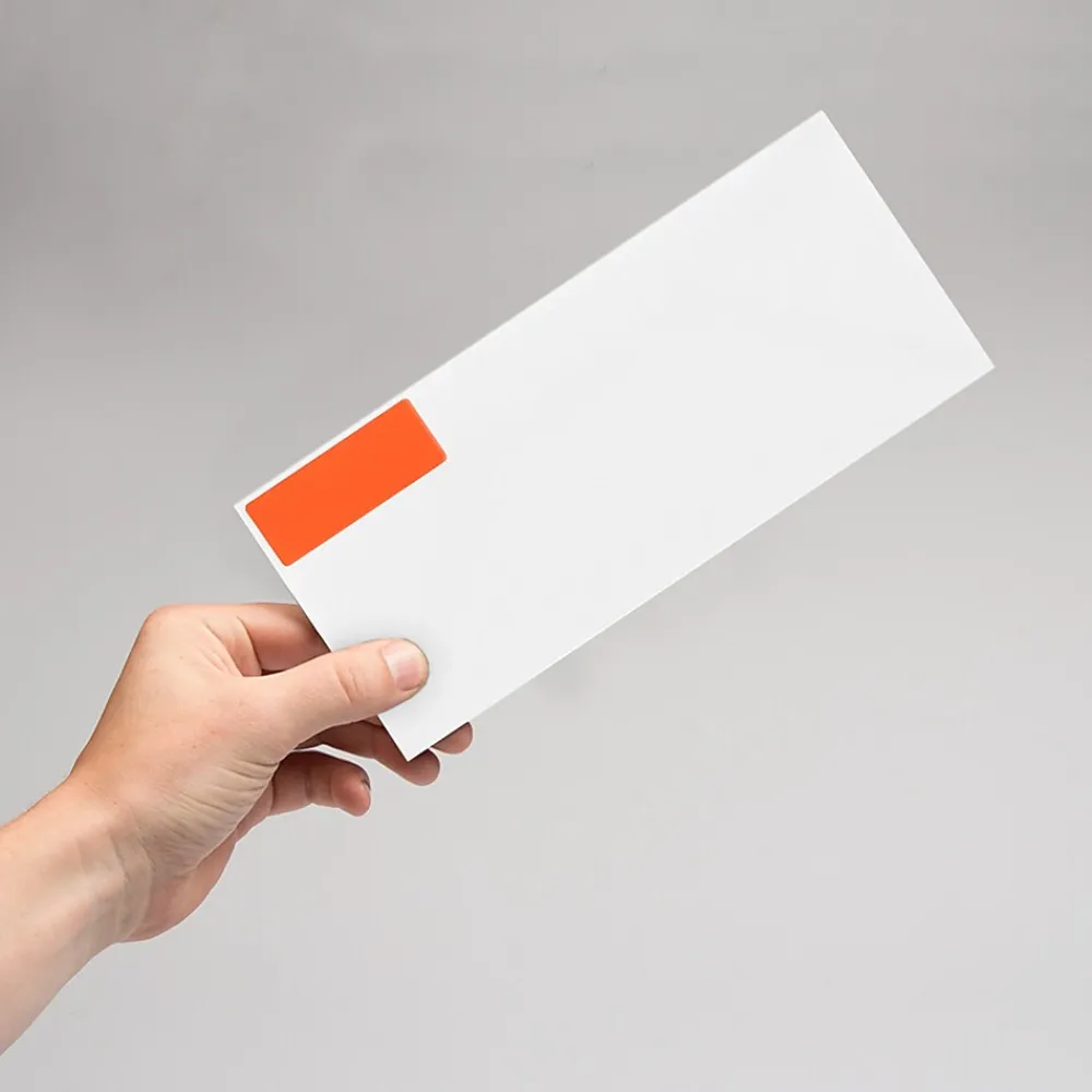 Clearance JAM Paper Laser/Inkjet Address Labels, 1" x 2 5/8", , 30 Labels/Sheet, 4 Sheets/Pack (354328230) Neon Red