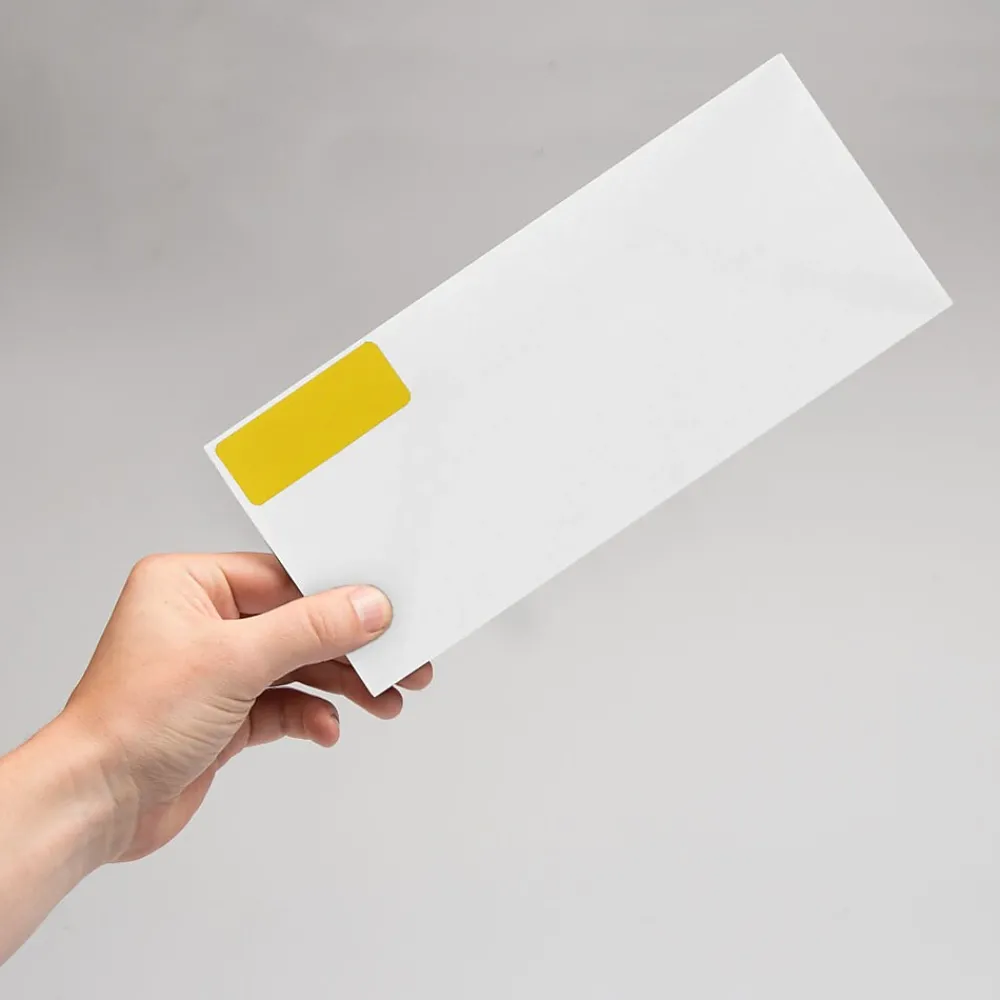 Outlet JAM Paper Laser/Inkjet Mailing Address Label, 1" x 2 5/8", , 30 Labels/Sheet, 4 Sheets/Pack (302725801) Yellow