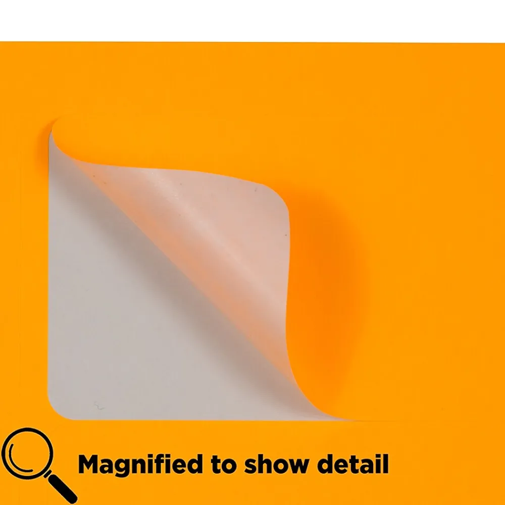 New JAM Paper Laser/Inkjet Shipping Labels, 2" x 4", , 10 Labels/Sheet, 12 Sheets/Pack (35432826) Neon Orange
