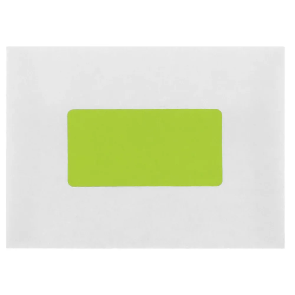 Best JAM Paper Laser/Inkjet Shipping Address Labels, 2" x 4", , 10 Labels/Sheet, 12 Sheets/Pack (302724405) Ultra Lime Green