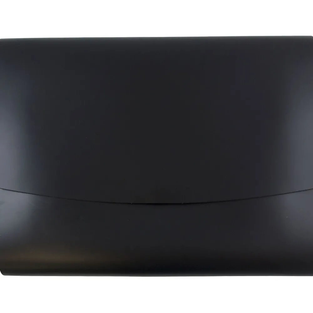 Leather Portfolio Case with Snap Closure, Black, 12/Carton (2233317452B)<JAM Paper Hot