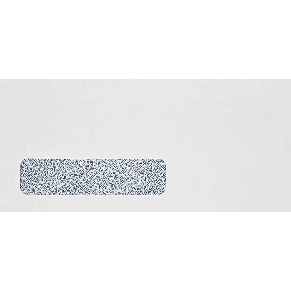 JAM Paper Moistenable Glue Security Tinted #10 Business Envelopes, 4 1/8" x 9 1/2", 1000/Pack (92021-1M)