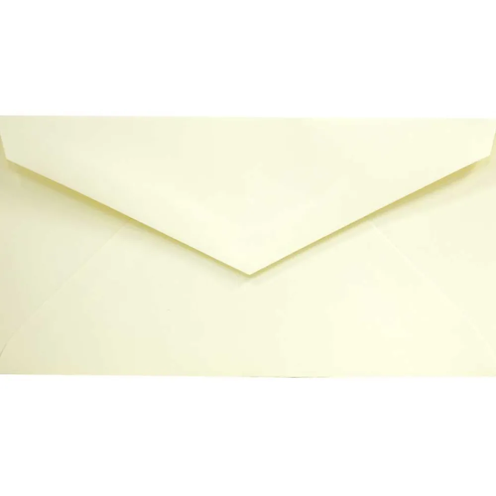 Sale JAM Paper Monarch Strathmore Invitation Envelopes, 3.875 x 7.5, Ivory Wove, 25/Pack (3197718)