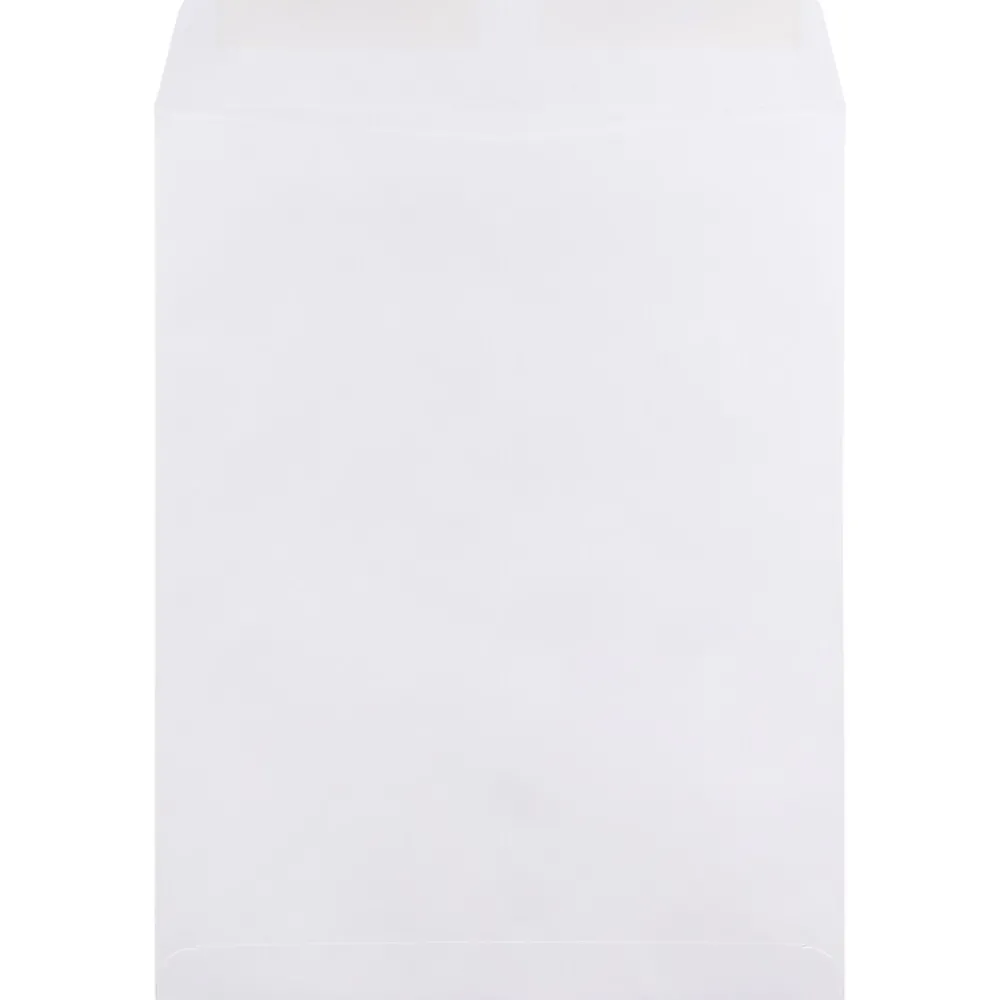 New JAM Paper Open End #15 1/2 Catalog Envelope, 12" x 15 1/2", White, 25/Pack (1623202)
