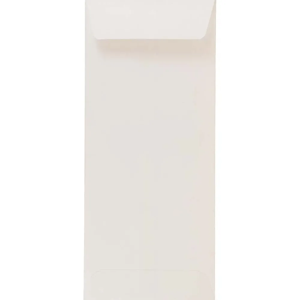 Best JAM Paper Open End #10 Currency Envelope, 4 1/8" x 9 1/2", White, 50/Pack (49856I)