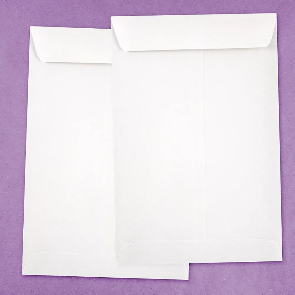 Clearance JAM Paper Open End Catalog Envelope, 6" x 9", White, 50/Pack (1623192I)