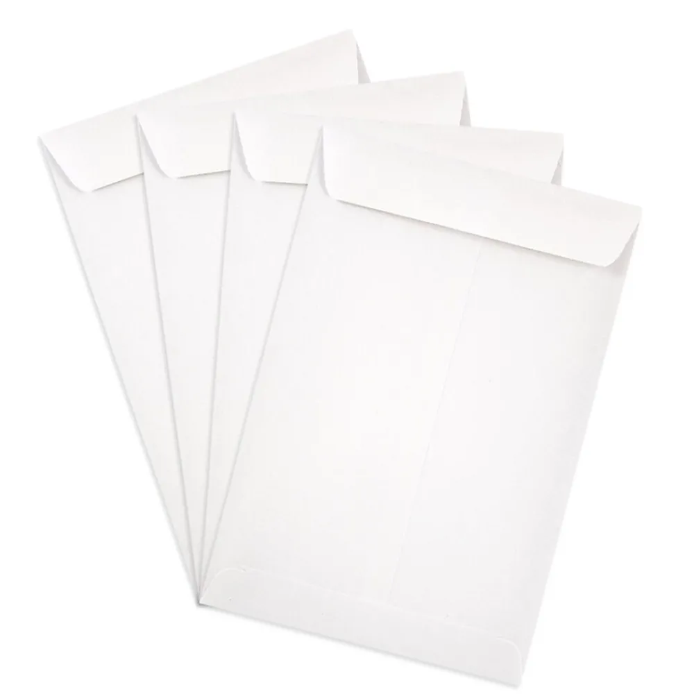 Online JAM Paper Open End Catalog Envelope, 6" x 9", White, 25/Pack (1623192)