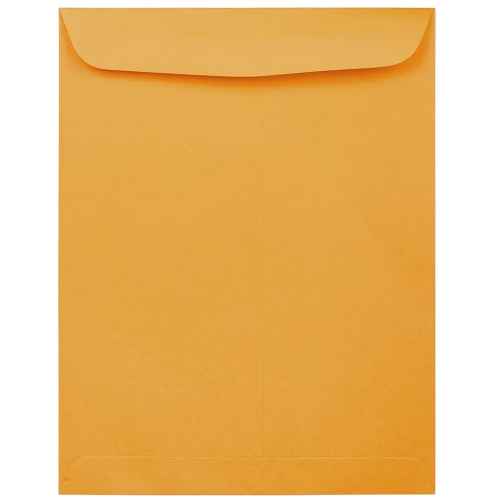 Best JAM Paper Open End Kraft Catalog Envelopes, 12" x 15 1/2", Brown Kraft, 25/Pack (900493255A)