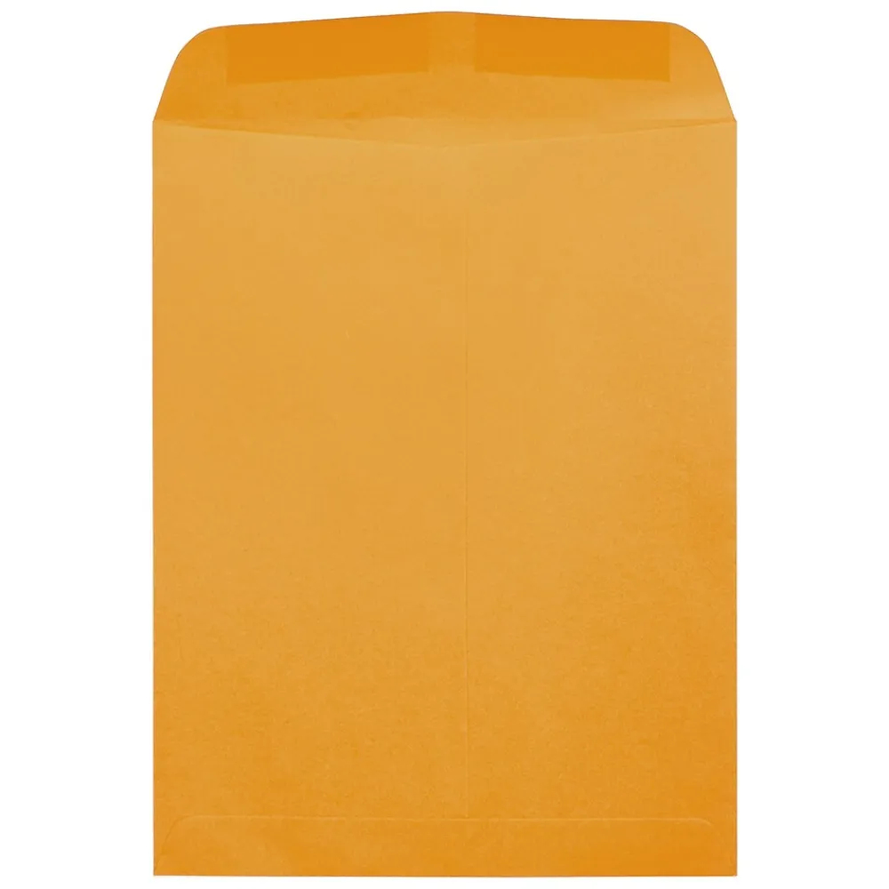 Best JAM Paper Open End Kraft Catalog Envelopes, 12" x 15 1/2", Brown Kraft, 25/Pack (900493255A)
