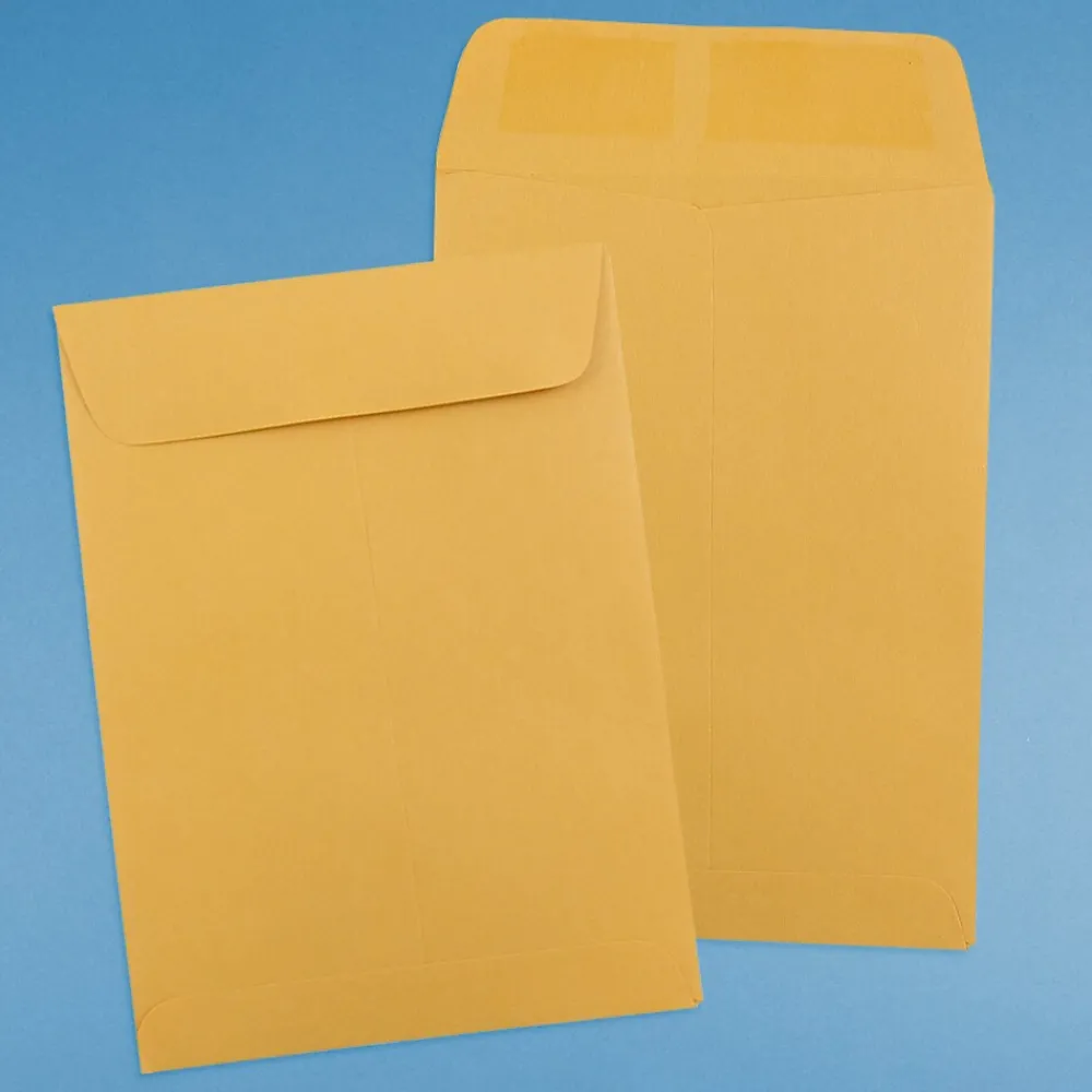 Discount JAM Paper Open End Kraft Catalog Envelope, 5 1/2" x 7 1/2", Brown, 1000/Carton (4101B)