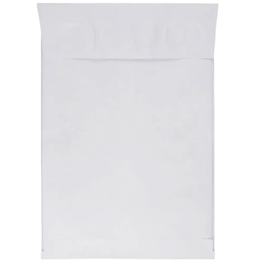 Discount JAM Paper Peel & Seal Open End #13 Catalog Envelope, 10" x 13", White, 100/Pack (376634184B)