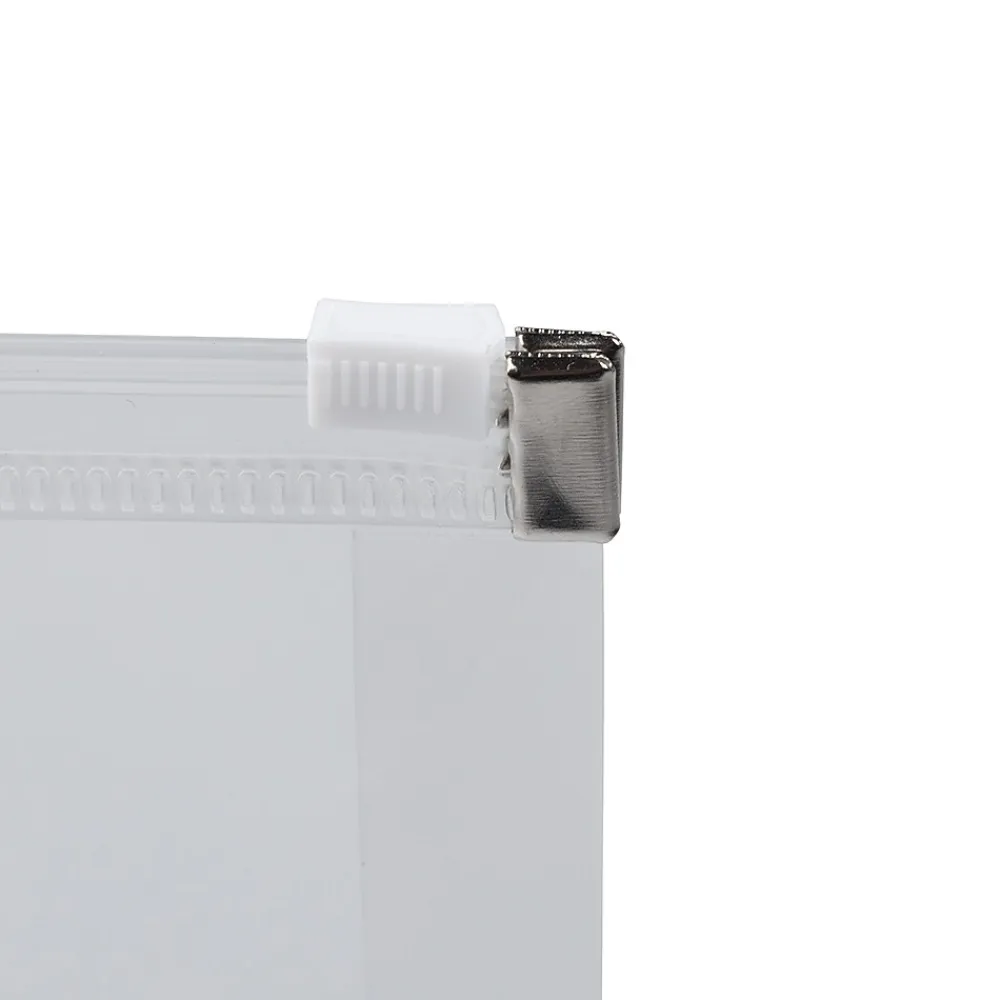 Clearance JAM Paper Plastic Envelopes with Zip Closure, Small, 4.5 x 6.5, Clear, 12/Pack (473Z1CL)