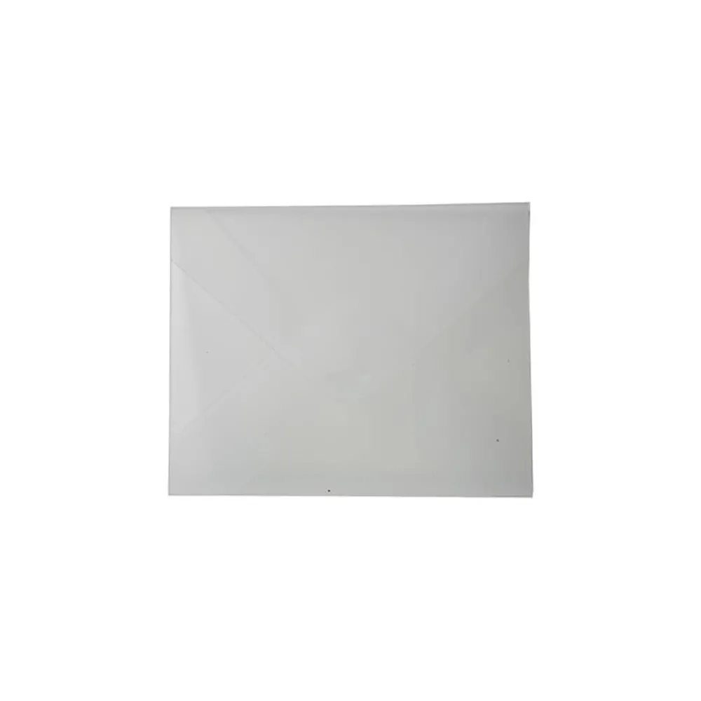 Plastic Portfolio Case with Tuck Flap Closure, Clear Frost (17956721)<JAM Paper Outlet