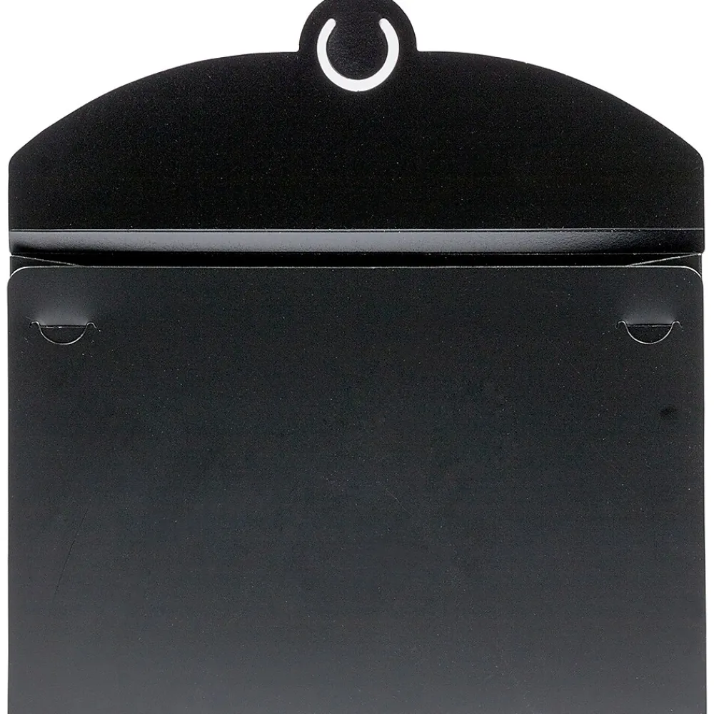 Plastic Portfolio Case with Hook & Loop Closure, Black (355612)<JAM Paper Hot