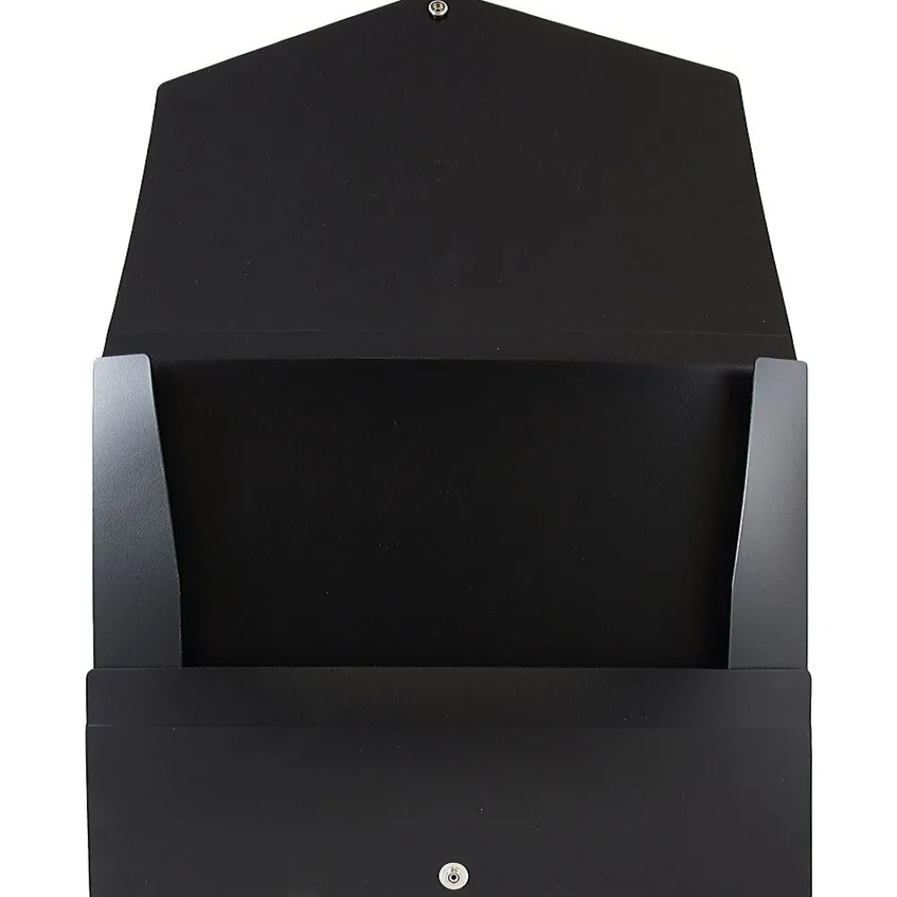Plastic Portfolio Case with Snap Closure, Black (2000027)<JAM Paper Online