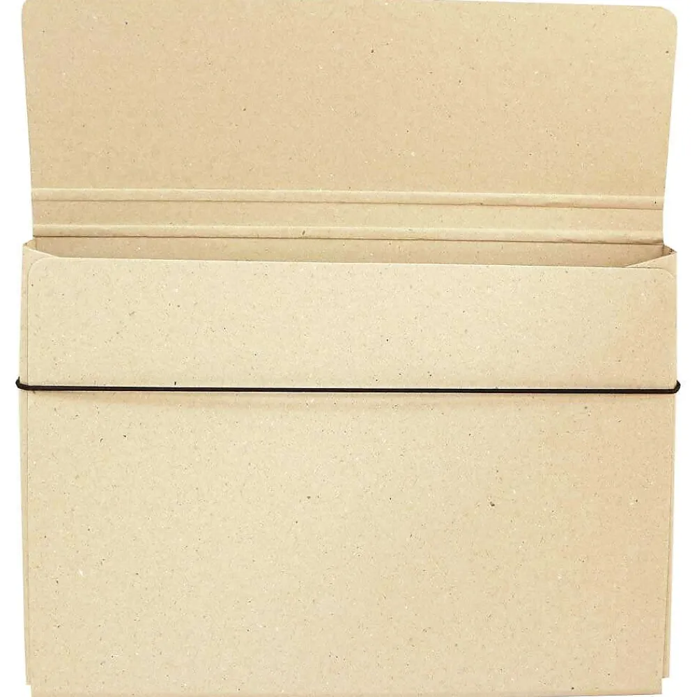 Portfolio Case with Elastic Closure, Natural Kraft (154528546)<JAM Paper